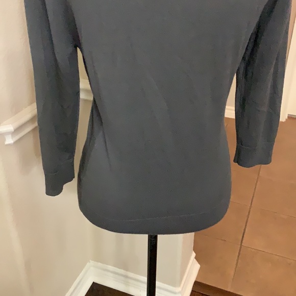 Halogen gray cardigan sweater - Picture 7 of 17